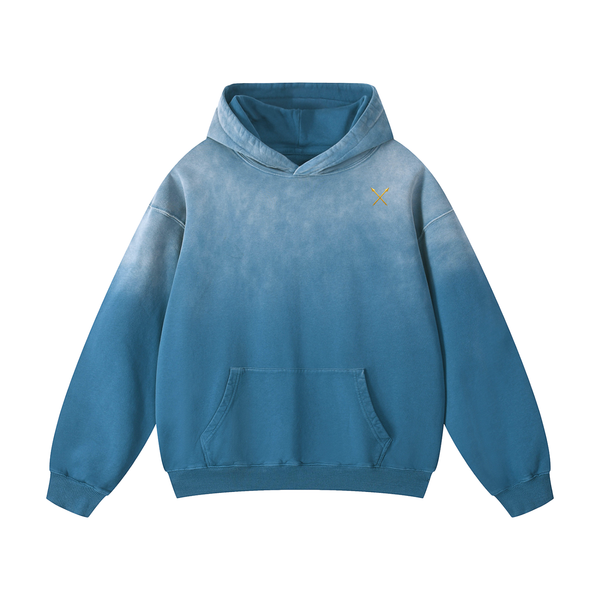 Jesus Lives Vintage Washed Oversized Hoodie