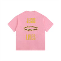 Jesus Lives Vintage Washed Oversized T-Shirt